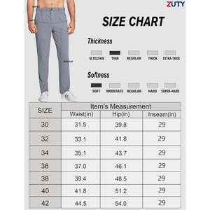 ... Pantalones de golf para hombre de rendimiento con diseño transpirable comodidad de secado rápido y ajuste activo para ropa casual - Product Image 1