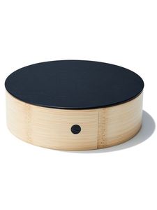 Olla de cazuela de madera de tendencia superior con tapa para cocina hotel restaurante personalizar Warm Keeper Food tazón de almacenamiento de madera con tapa - Product Image 3