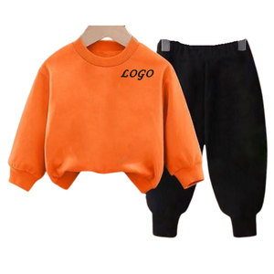 Otoño Invierno Niños Niñas Ropa para niños Sudadera para niños conjuntos de Jogger Niños Unisex ligero conjuntos para niños - Product Image 6