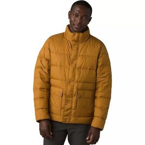 เสื้อโค้ทกันหนาวแบบลำลองของผู้ชาย, เสื้อแจ็คเก็ตกันหนาวขนห่านและเป็ดสีตัดกันสำหรับการใช้งานกลางแจ้ง - Product Image 6