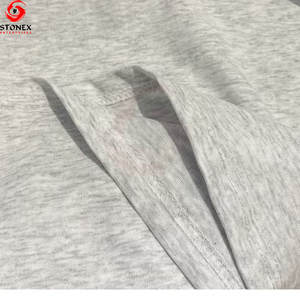 Wholesale Customized 3D Embroidered 100% Cotton High Quality Heavyweight Oversized Eco-Friendly Breathable Spring <b>Men's</b> T-<b>shirt</b> - Product Image 6