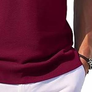 Camiseta de Polo de manga larga personalizada informal de calidad superior para hombres subida por Dress Sports - Product Image 6