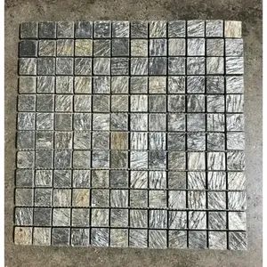 12x12 Deoli verde piedra sinterizada mosaico remodelación de azulejos de pared y piso Backsplash T-69 (1 azulejo) - Product Image 1