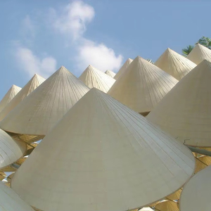 Venta al por mayor tradicional vietnamita cónico bambú hoja de palma sombrero no símbolo Vietnam verano apropiado pesca llano competitivo - Product Image 1