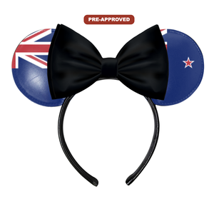 Diadema Personalizada Hecha a Medida con Diseño de Orejas de Ratón, PRC H.E.R. Accesorios de vinilo de ajuste universal - Product Image 1