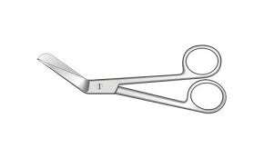 Tijeras de episiotomía de acero inoxidable estándar alemán LAWSON TAIT, grapadora de piel con Clip Manual, herramienta quirúrgica, seguridad MOL de plástico metálico - Product Image 6