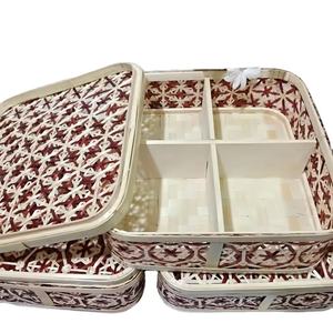 CADEAU DE RANGEMENT PANIER EN BAMBOU BOÎTE CADEAU EN BAMBOU AVEC COUVERCLE BOÎTE CADEAU DURABLE EN BAMBOU DU VIETNAM - Product Image 6