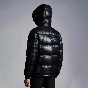 Promocional moda brillante abrigo de invierno hombres Puffer Down Jacket Custom Puffer Jacket - Product Image 2