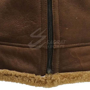 Veste en cuir de mouton grande taille vente en gros veste d'hiver à usage extérieur meilleure vente à bas prix veste en cuir de mouton pour hommes - Product Image 6