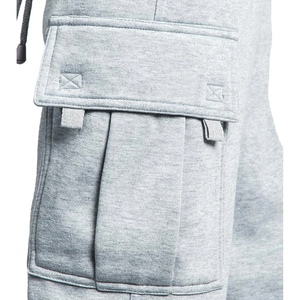 Pantalones cargo tácticos para hombre con dobladillo ajustable en la cintura elástica y tela duradera, perfectos para la aventura y la ropa de trabajo - Product Image 6