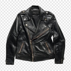 Chaquetas de cuero genuino de alta calidad: un elemento básico de moda clásico Durabilidad atemporal Elegancia elegante Moda Mate Brillante - Product Image 3