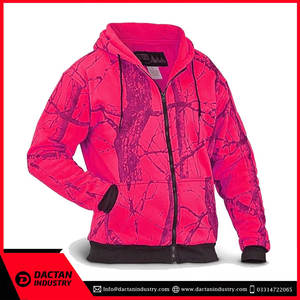 Sweat à capuche zippé par sublimation respirant en gros Impression de logo personnalisé Sweat à capuche en coton uni fabriqué au Pakistan avec fermeture éclair pour hommes - Product Image 5