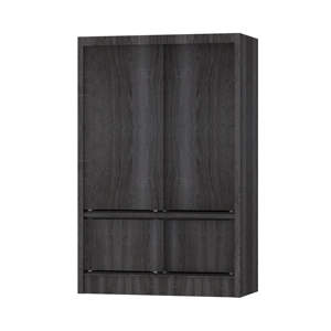 ตู้เสื้อผ้าไม้1246ประตูบานเลื่อนตู้เสื้อผ้าสำหรับห้องนอนตู้พื้นที่ขนาดใหญ่ประกอบง่าย - Product Image 3