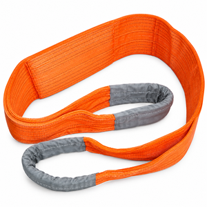 Sangle de levage marine à œillets, 10 tonnes, en polyester haute résistance, fabricant professionnel OEM & ODM - Product Image 5