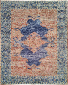 Tapis persan en coton tissé de couleur de taille personnalisable de qualité supérieure avec motif abstrait lavable écologique - Product Image 2