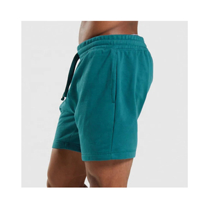 Dernière conception de shorts pour hommes de couleur unie avec logo personnalisé/Nouveau short de base réglable de haute qualité pour hommes - Product Image 6