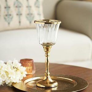 แก้วคำปฏิญาณอลูมิเนียมใสสำหรับบ้านและห้องนั่งเล่นและฐานโลหะ - Product Image 6