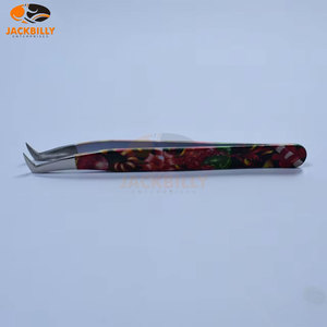 Pinzas de extensión de pestañas, pinzas de pestañas con revestimiento de Plasma para herramientas de extensión de pestañas para precisión - Product Image 6