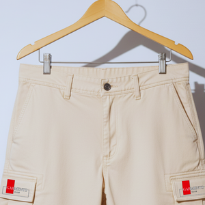 Pantalones Cortos Cargo para Hombre, de Sarga de Algodón, 240 GSM, con Logotipo Personalizado, Multibolsillos, Casuales y Utilitarios - Product Image 6