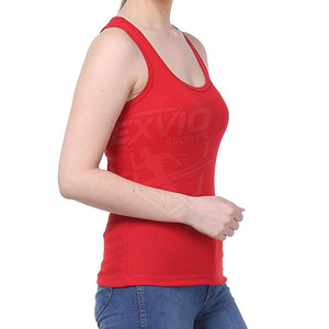 Camiseta sin Mangas de Alta Calidad y Bajo Pedido Mínimo para Mujer, Ajustada, Ropa Deportiva, Camiseta de Gimnasio sin Mangas - Product Image 3