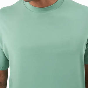 Camiseta de hombre de color sólido, prenda omfortable de mejor precio, 100% - Product Image 4