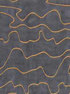 พรมขนสัตว์คุณภาพเยี่ยม ทอมือแบบลูปพีล พร้อมแผ่นรองยางลาเท็กซ์ ขอบเรียบร้อยและยึดติดแน่น สำหรับใช้ในบ้านสไตล์โมเดิร์น - Product Image 2