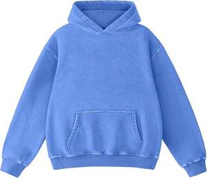 Hoodie personnalisé avec logo, best-seller de l'hiver |   Qualité supérieure, effet délavé à l'acide |   Sweat-shirt en molleton 100 % coton épais à séchage rapide - Product Image 3
