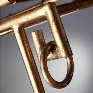 DreamCraft Table d'extrémité en verre de bambou pour le salon Meuble élégant Pièce d'appoint Vietnam - Product Image 4