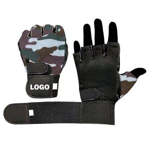 Gants d'haltérophilie à bas quantité minimale de commande de fournisseur pour vêtements de fitness Gants d'haltérophilie à votre propre style - Product Image 1