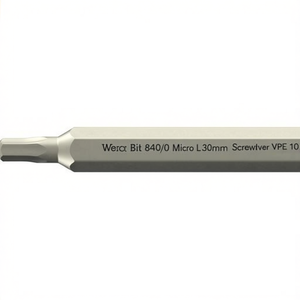 WERA Bit 840/0 Micro 2mm L.30mm <b>Screwdriver</b> VPE 10 - Product Image 2