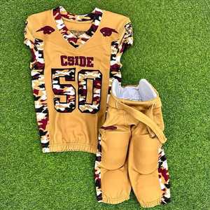 Maillot de football américain respirant Design unique Prix bon marché pour les jeunes et les hommes Maillot de football américain à vendre - Product Image 5