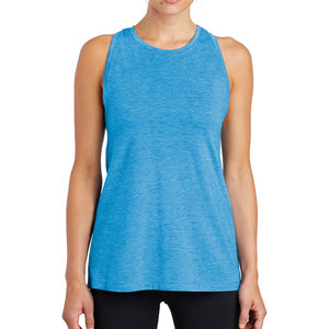 Nueva camiseta sin mangas azul claro informal para mujer - Product Image 1