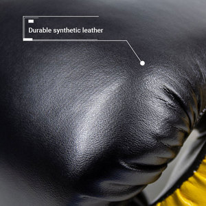 Guantes de Boxeo Ligeros de Cuero para Entrenamiento de Velocidad y Sesiones Prolongadas con Espuma Interior Cómoda y Ventilación - Product Image 4
