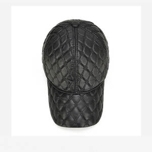 5-Panel Plain Cotton Baseball Cap and Trucker <b>Hat</b> Black Embroidered with <b>Waterproof</b> Terry and Jersey Fabric - Product Image 2