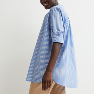 Vestido de franela único informal ajustado de manga larga a la moda, camisa a cuadros, gran oferta, camisa de manga larga para mujer, servicio OEM - Product Image 2