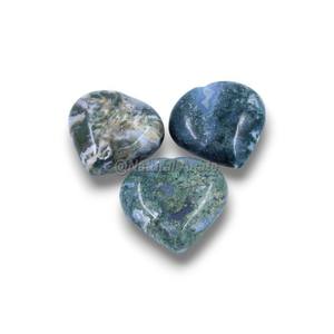 งานฝีมือคริสตัลรูปหัวใจลายพีชมูนสโตนจากธรรมชาติของฮวงจุ้ยลูกพีชเคลือบเงาพองฟูตกแต่งบ้านของขวัญเพื่อการรักษา - Product Image 5