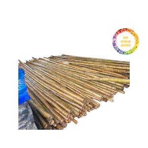 Postes de bambú natural para decoración de jardines y soporte de construcción-Material ecológico - Product Image 3