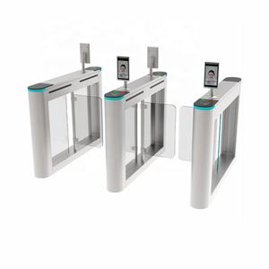 मॉड्यूलर संरचना स्विंग गेट क्रूज टर्मिनल तक पहुंच आधा-ऊंचाई बहु-बायोमेट्रिक एकीकरण रैफिड कार्ड रीडर टर्नस्टिल्स - Product Image 4