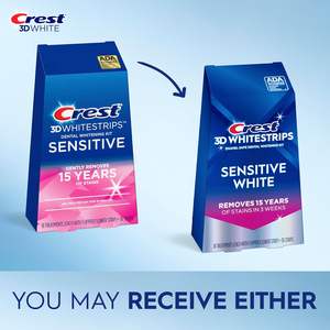 Crest 3D Whitestrips Sensitive White – Kit de blanchiment des dents, 18 traitements, 36 bandes (1 supérieure/1 inférieure chacune) – Crest 3DWhite - Product Image 5