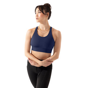 Sujetador deportivo acolchado sin costuras de alto impacto para mujer, gimnasio, Yoga, correr, entrenamiento, Fitness, a prueba de golpes, transpirable, ajustable, estilo Simple - Product Image 1