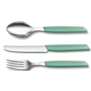 Meilleur ensemble de couverts bon marché ensemble de couverts en acier inoxydable avec poignée de modèle à boucle plate ensemble de couverts en acier inoxydable royal - Product Image 3