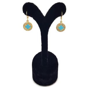 ต่างหูแฟชั่นทองเหลืองแท้ - Product Image 1