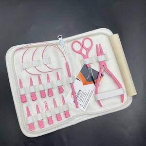 Wholesale Professional Eco-Friendly Premium Quality Surgical Grade Stainless Steel Reusable Human Hair Extension Pliers <b>Tools</b> - Product Image 1