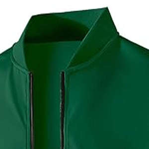 Veste de baseball universitaire brodée à impression personnalisée de qualité supérieure motif à col montant surdimensionné 2026 - Product Image 4