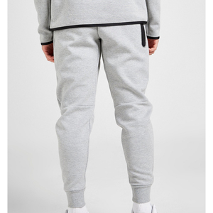 Pantalon de survêtement personnalisé en coton polyester uni en polaire solide Pantalon de survêtement pour homme taille haute décontracté à la mode - Product Image 4