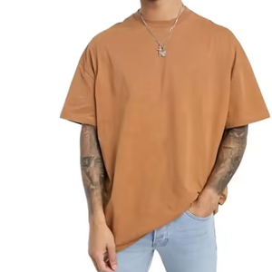 เสื้อยืดบ็อกซี่ของผู้ชายทำจากผ้าฝ้ายนุ่มสบายและหลากหลายเหมาะสำหรับสวมใส่ในชีวิตประจำวันและปรับแต่งได้ - Product Image 5