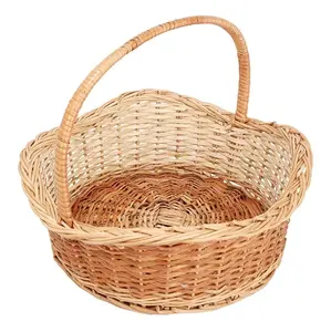Luxury Look Solid Rattan Bread Basket High Quality Premium Jute Bread Basket Elegant For Home Kitchen Beakery Usage In Wholesale