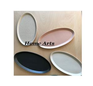 Ensemble de 4 plateaux de service en fer, design moderne, tailles personnalisées, plateaux de service pour chocolats, au prix le plus bas - Product Image 1