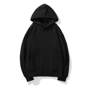 Sudadera con capucha de estilo clásico para hombre, logotipo personalizado impreso bordado multicolor 100% algodón orgánico teñido liso para invierno - Product Image 2