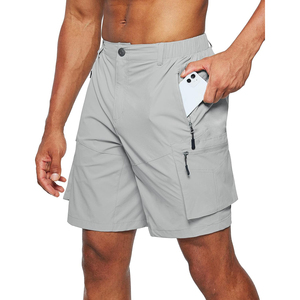 TESSUTO Pantalones Cortos para Hombre, Shorts Cargo de Secado Rápido para Senderismo, Viajes al Aire Libre con Múltiples Bolsillos para Deportes de Aventura y Pesca - Product Image 1